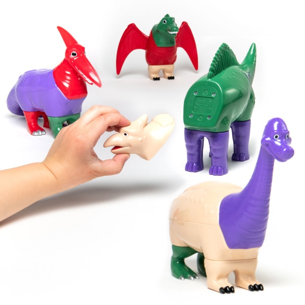 Magnetic Mix or Match Dinosaurs Set 2